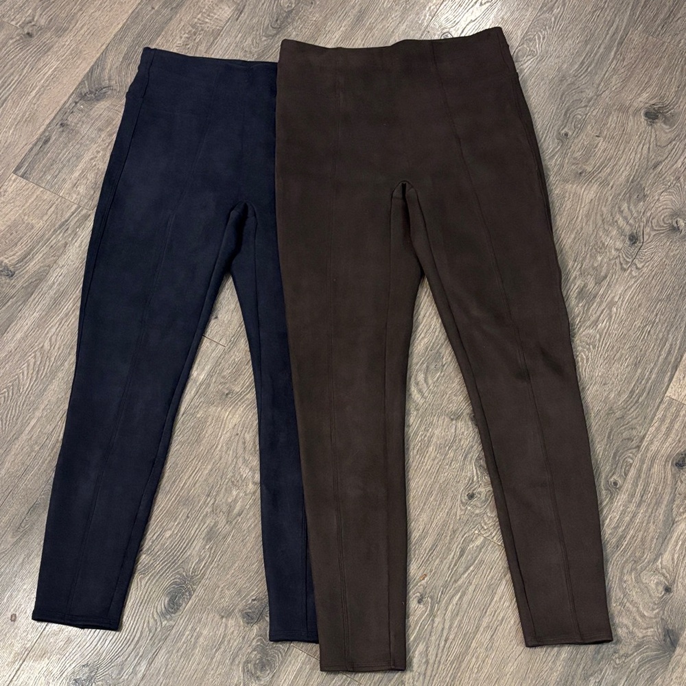 SPANX Faux Suede Leggings